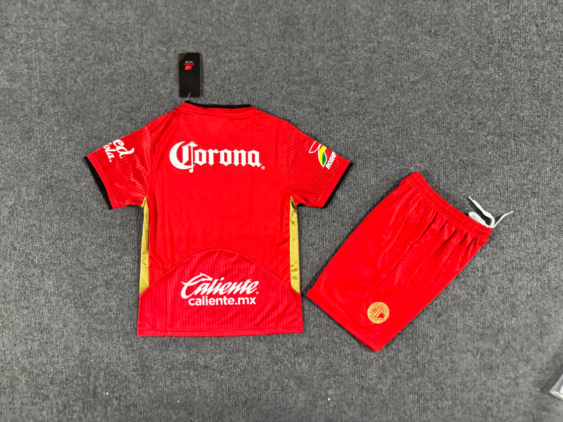 Kit Enfant Toluca Domicile 2025-2026