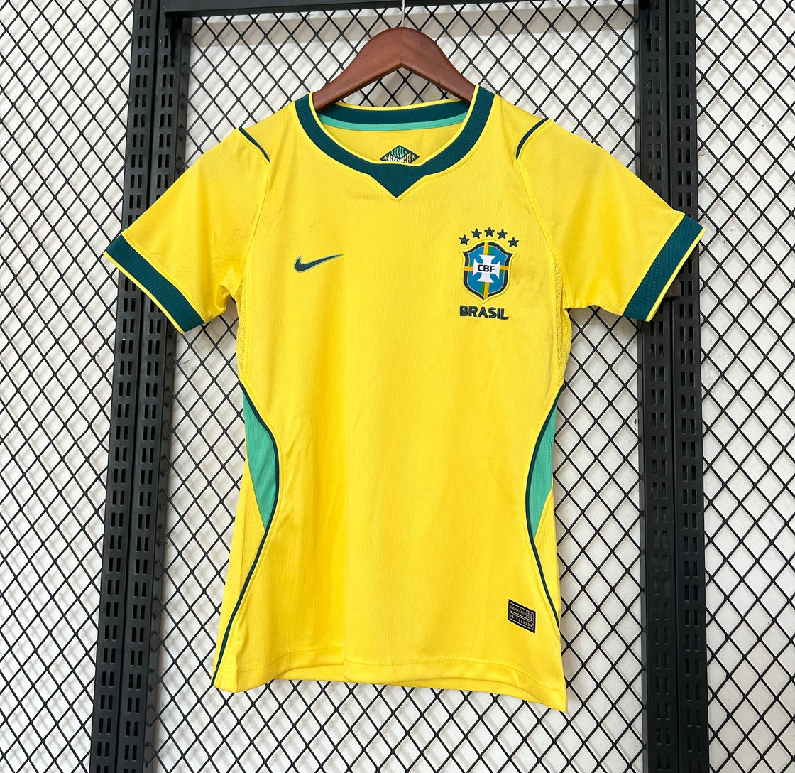 Maillot Brésil Domicile Femme 2025-2026
