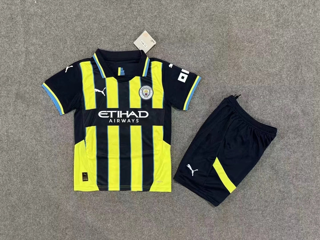 Kit Enfant Manchester City Extérieur 2024-2025