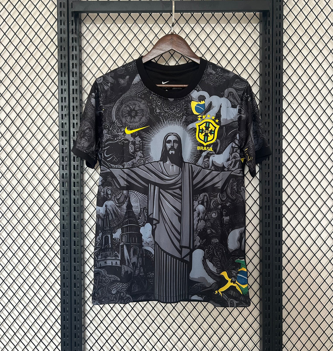 Maillot Brésil Édition Spéciale Jésus 2024-2025
