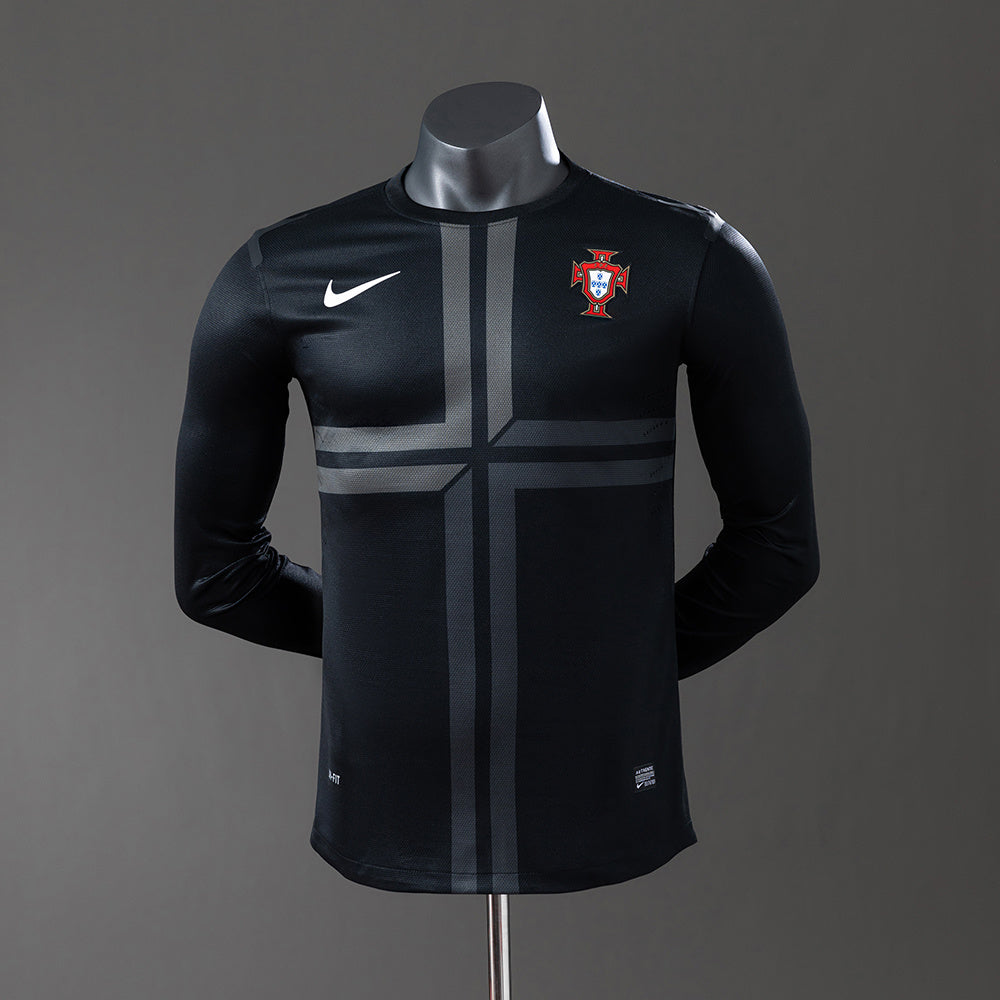 Maillot Rétro Manches Longues Portugal Extérieur 2013-2014