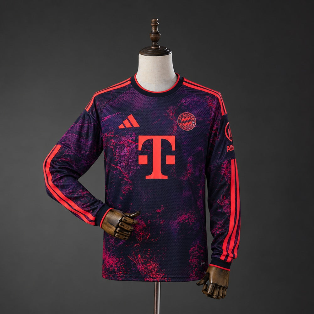 Maillot Bayern Munich Third Manches Longues 2026-2027