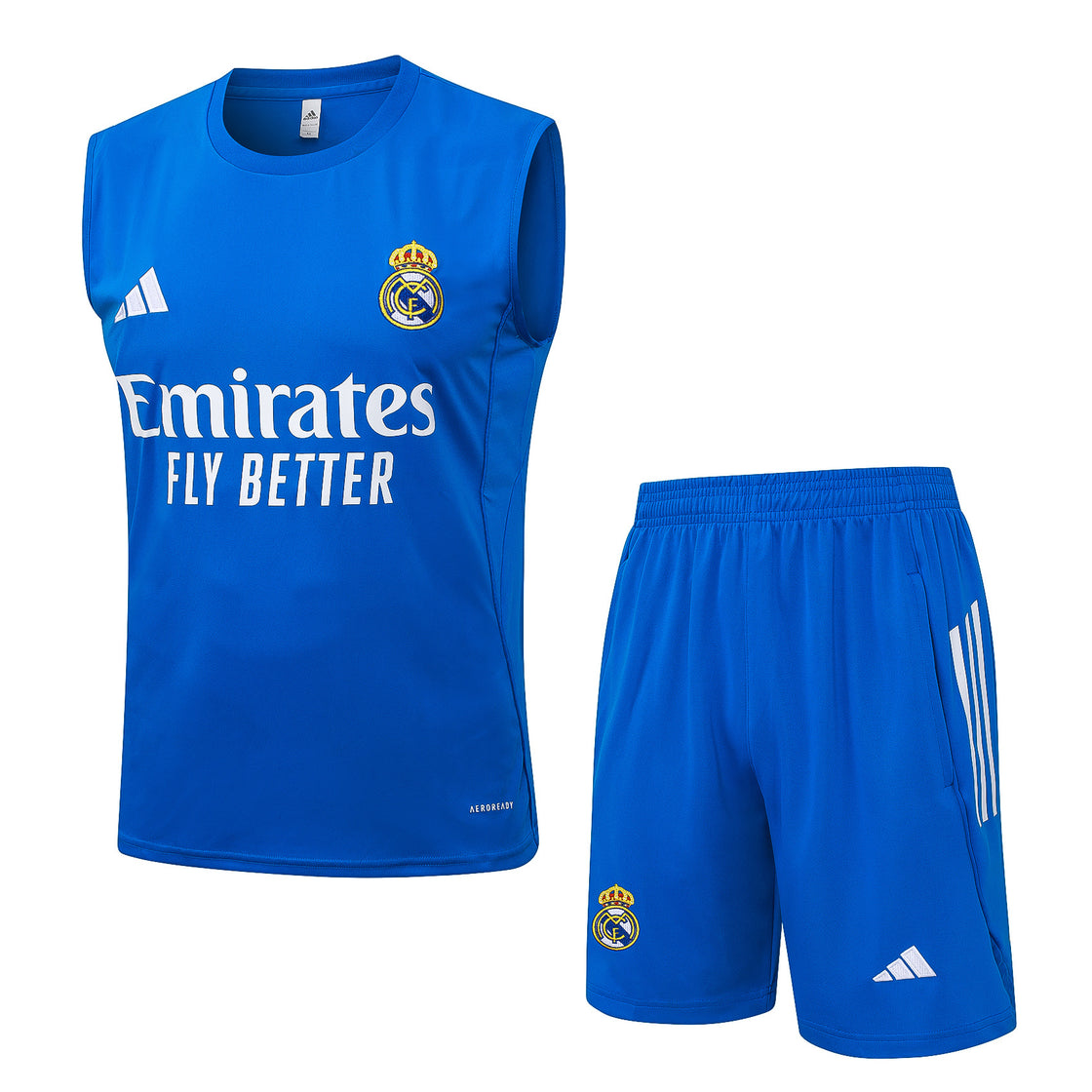 Kit Training Real Madrid Sans Manches 2025-2026