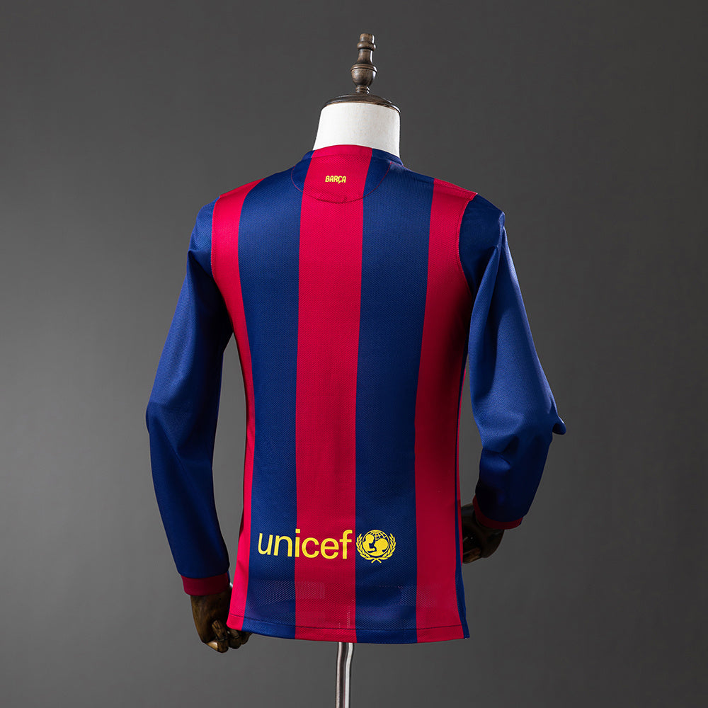 Maillot Rétro Manches Longues FC Barcelone Domicile 2014-2015