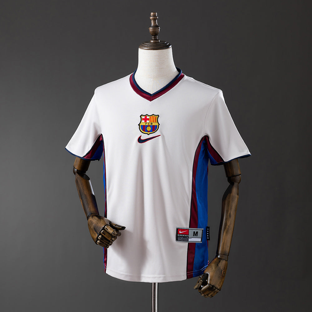 Maillot Rétro FC Barcelone Extérieur 1998-1999