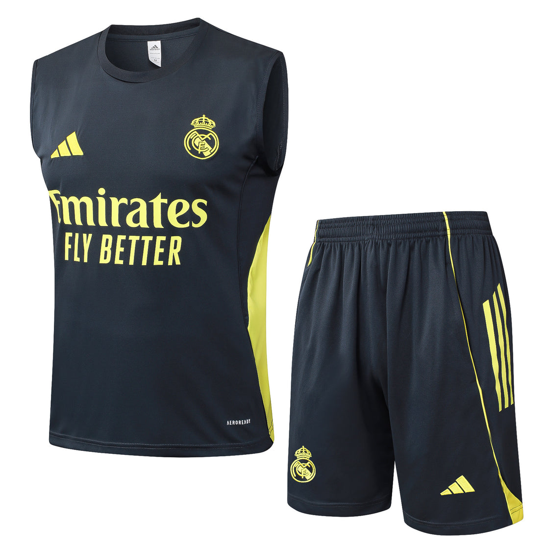 Kit Training Real Madrid Sans Manches 2025-2026