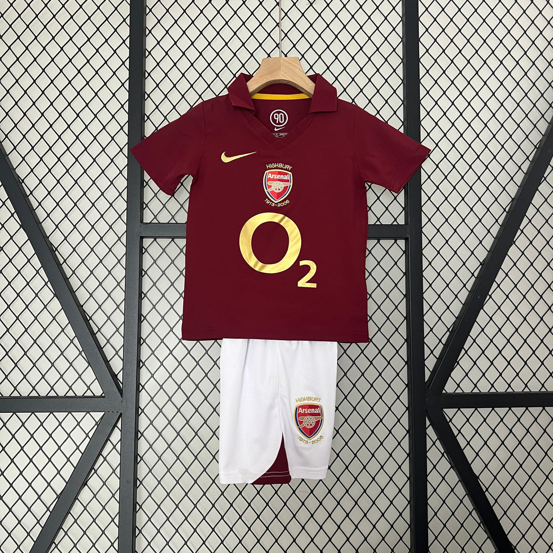 Kit Enfant Arsenal Domicile 2005-2006
