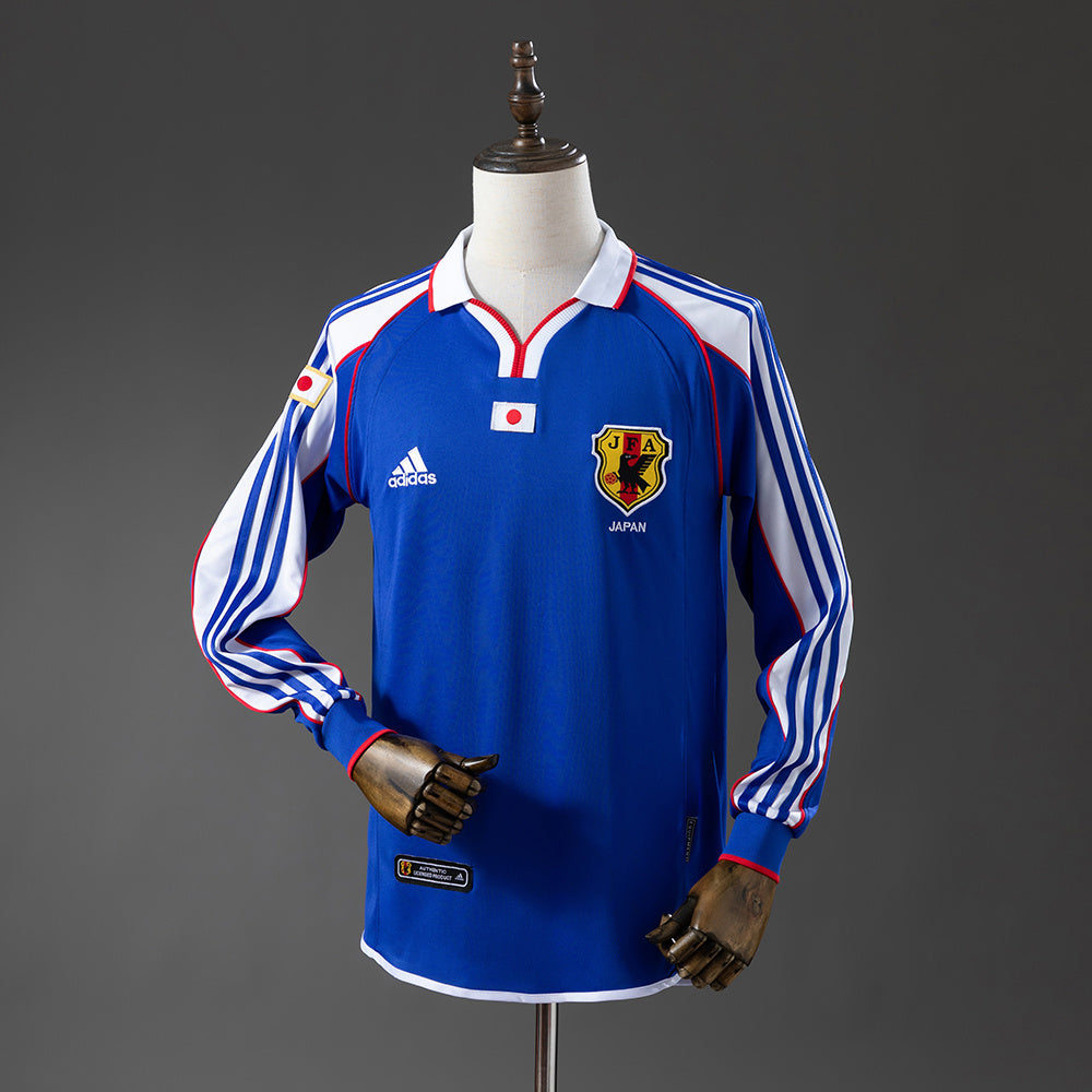 Maillot Rétro Manches Longues Japon Domicile 2000-2001