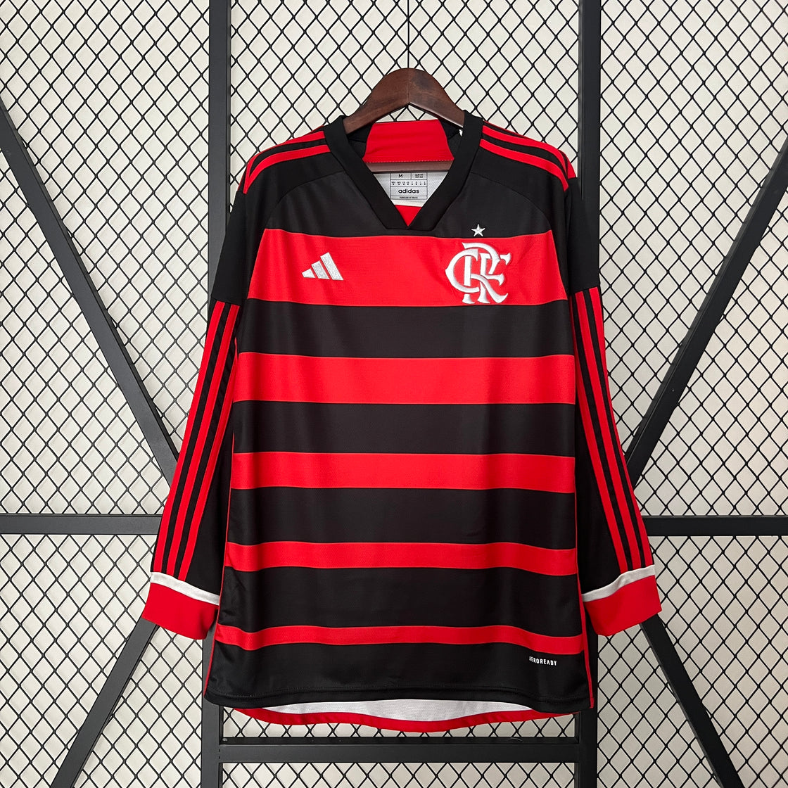 Maillot Rétro Manches Longues Sevilla FC Domicile 2024-2025