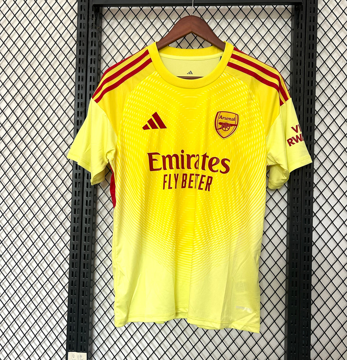 Maillot Arsenal Gardien Jaune Clair 2025-2026