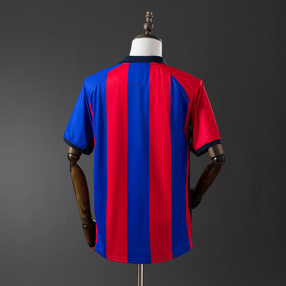 Maillot Rétro FC Barcelone Domicile 2001-2002