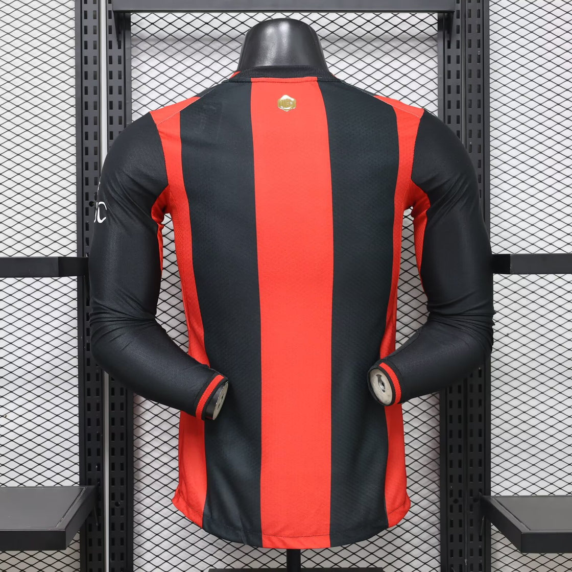 Maillot AC Milan Domicile Manches Longues 2026-2027