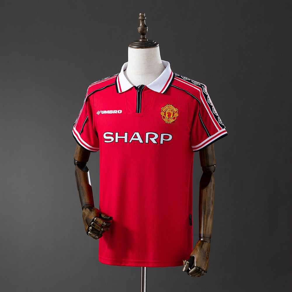 Maillot Rétro Manchester United Domicile 1998-1999