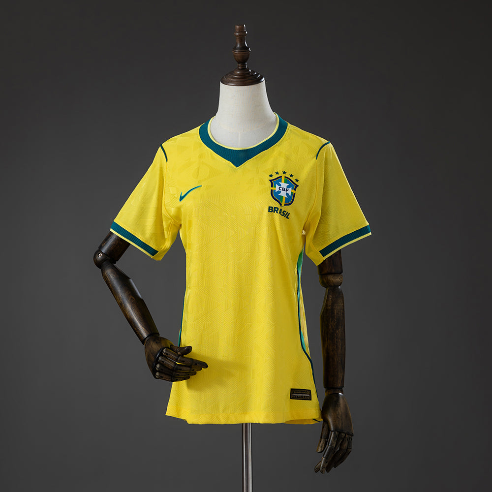 Maillot Brésil Domicile Player Version Femme 2025-2026