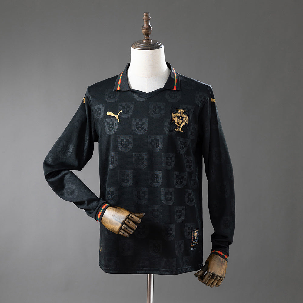 Maillot Rétro Manches Longues Portugal Domicile 2026-2027