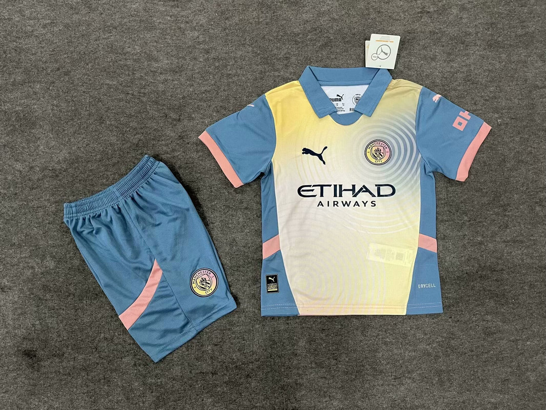 Kit Enfant Manchester City Fourth 2024-2025