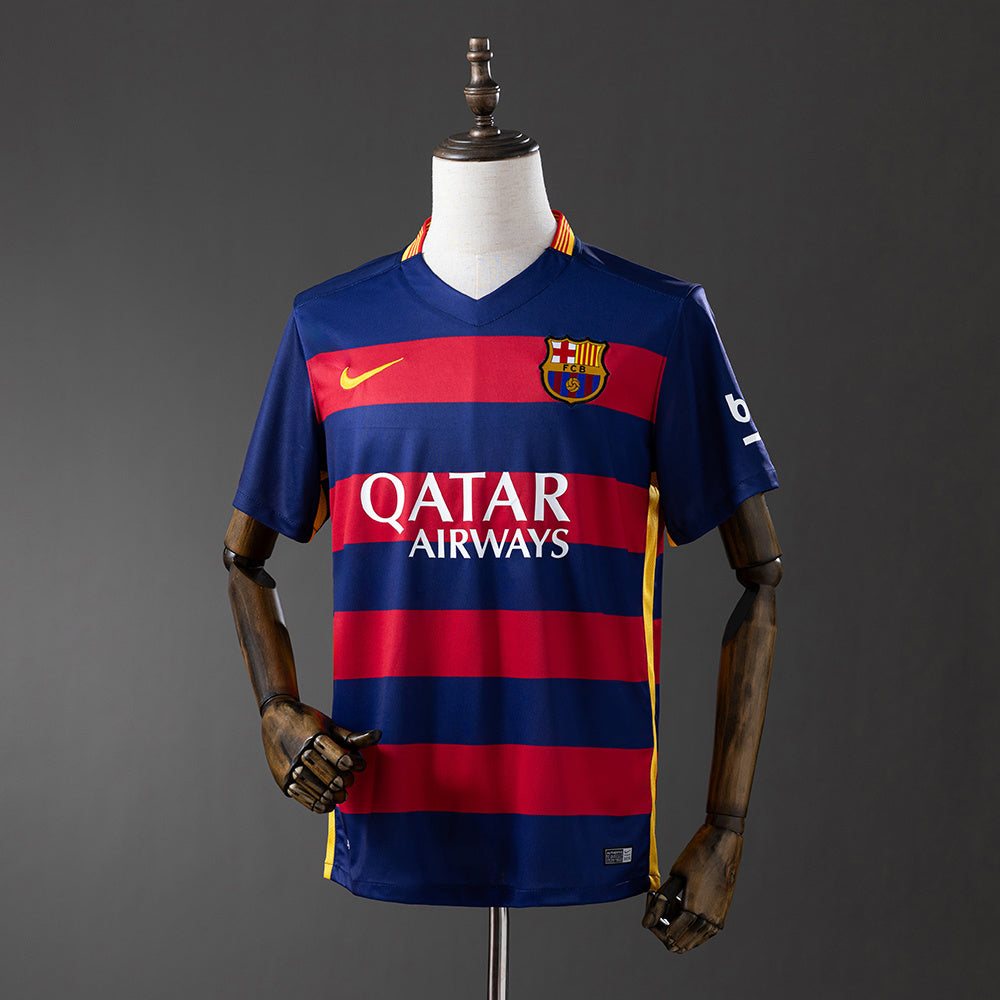 Maillot Rétro FC Barcelone Domicile 2015-2016