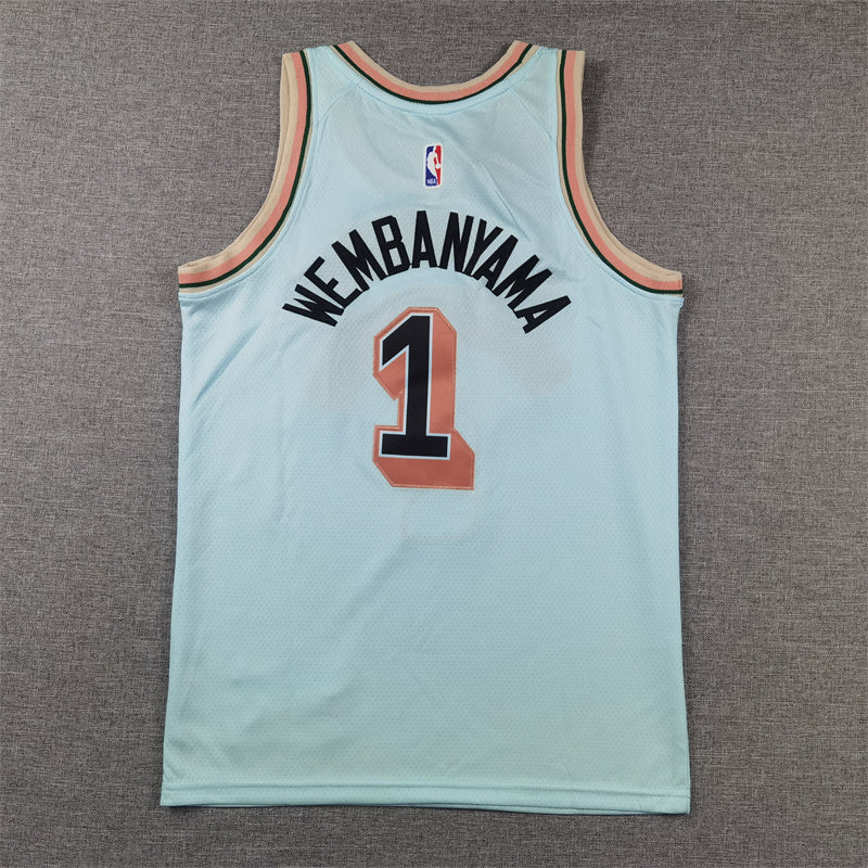 Maillot San Antonio Spurs Victor Wembanyama 2024-2025