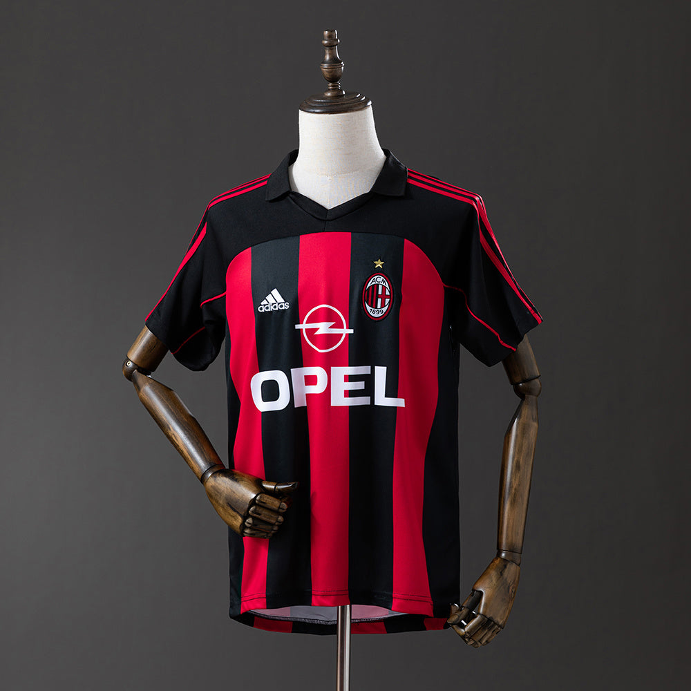 Maillot Rétro AC Milan Domicile 2000-2001