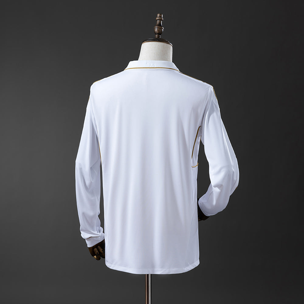 Maillot Rétro Manches Longues Real Madrid Domicile 2011-2012