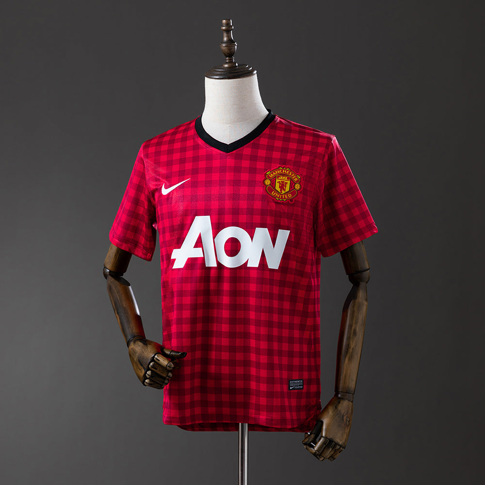 Maillot Rétro Manchester United Domicile 2012-2013