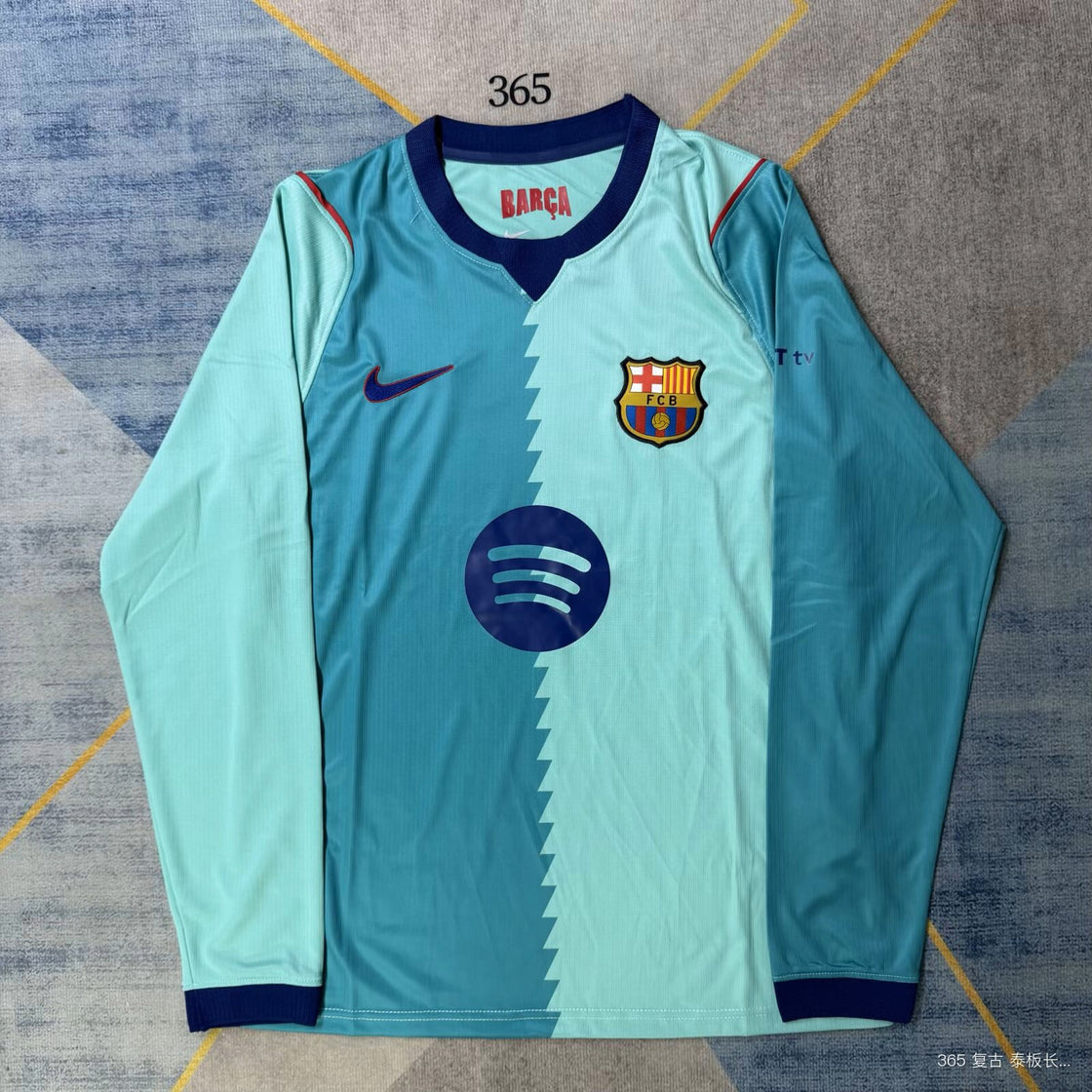 Maillot FC Barcelone Extérieur Manches Longues 2026-2027