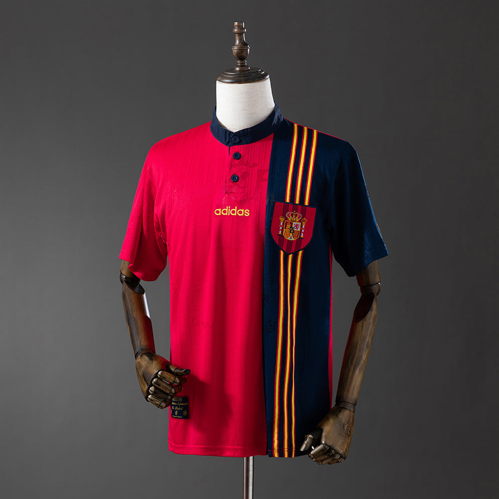 Maillot Rétro Espagne Domicile 1996-1997