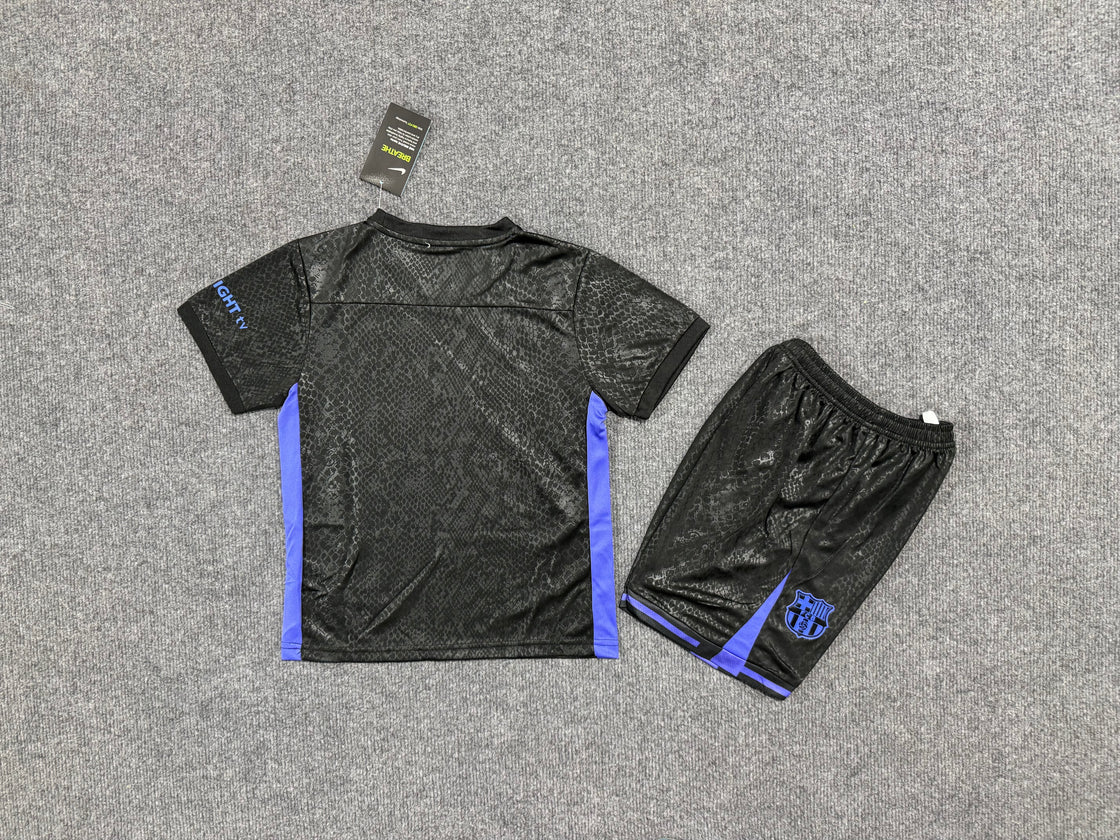 Kit Enfant FC Barcelone Avant Match Extérieur 2025-2026
