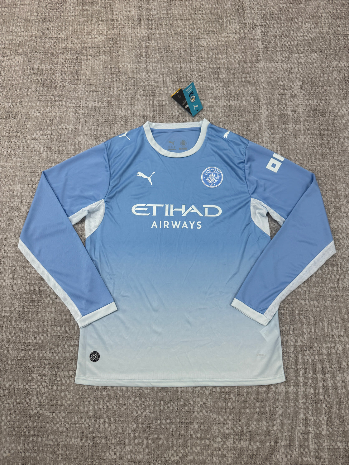 Maillot Manchester City Domicile Manches Longues 2025-2026