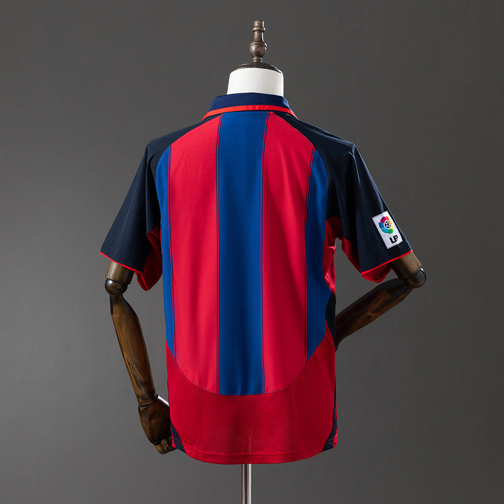 Maillot Rétro FC Barcelone Domicile 2003-2004