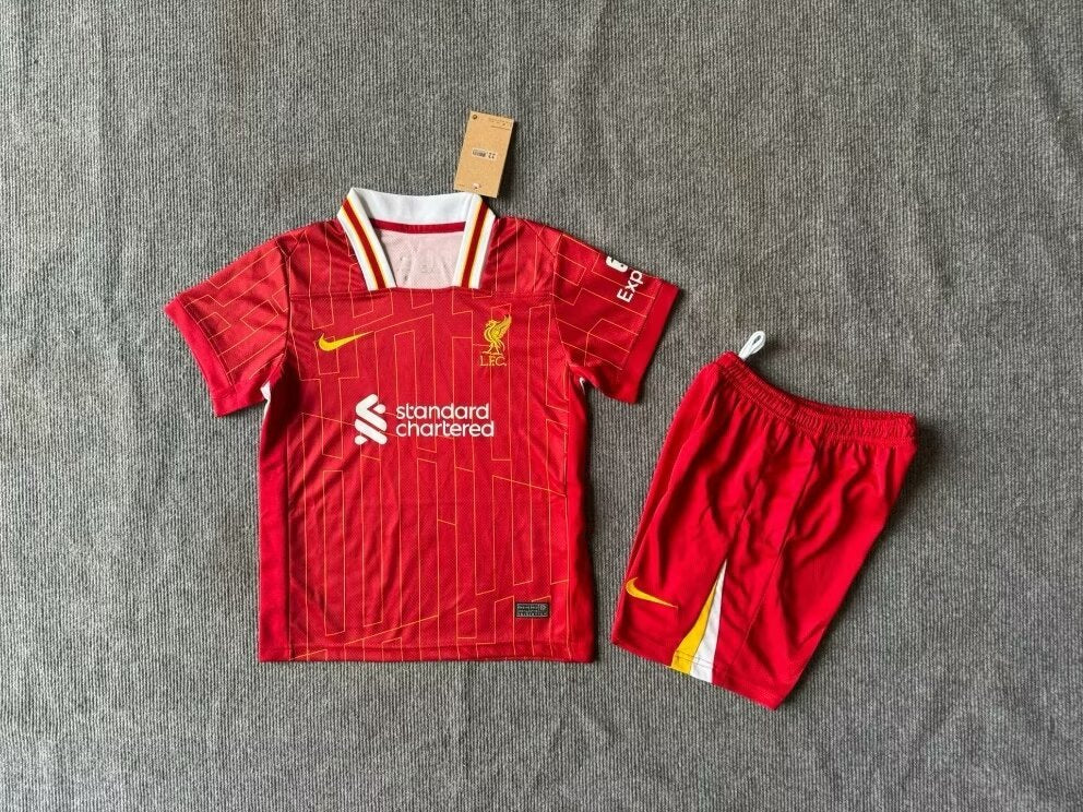 Kit Enfant Liverpool Domicile 2024-2025