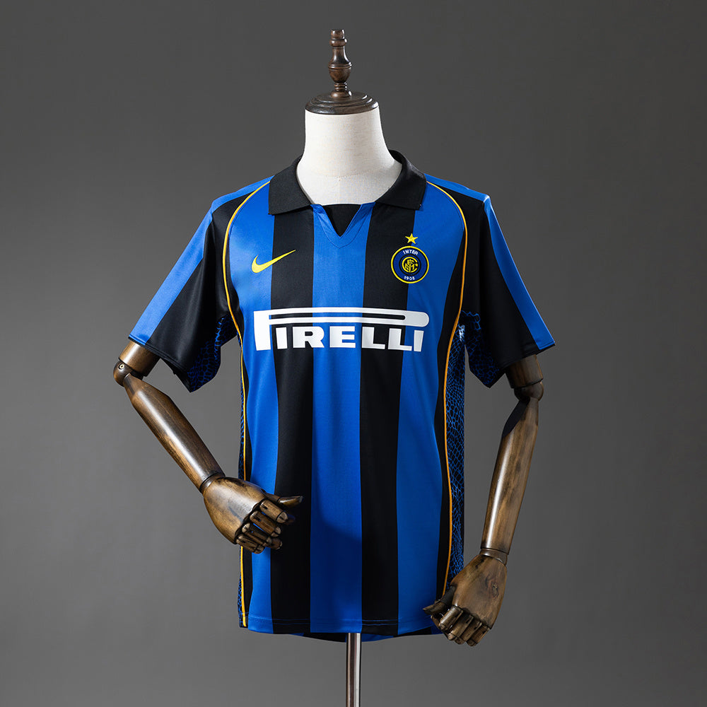 Maillot Rétro Inter Milan Domicile 2001-2002