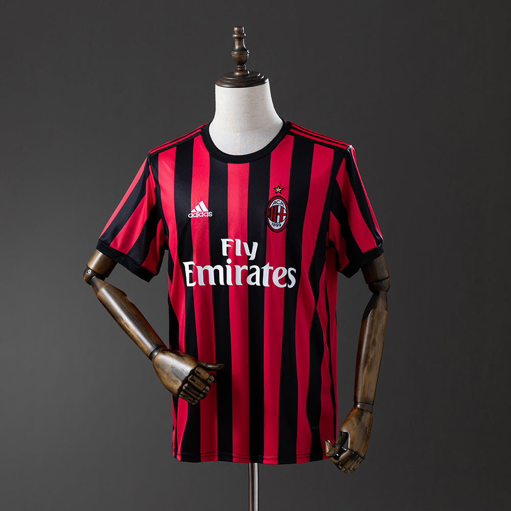Maillot Rétro AC Milan Domicile 2017-2018