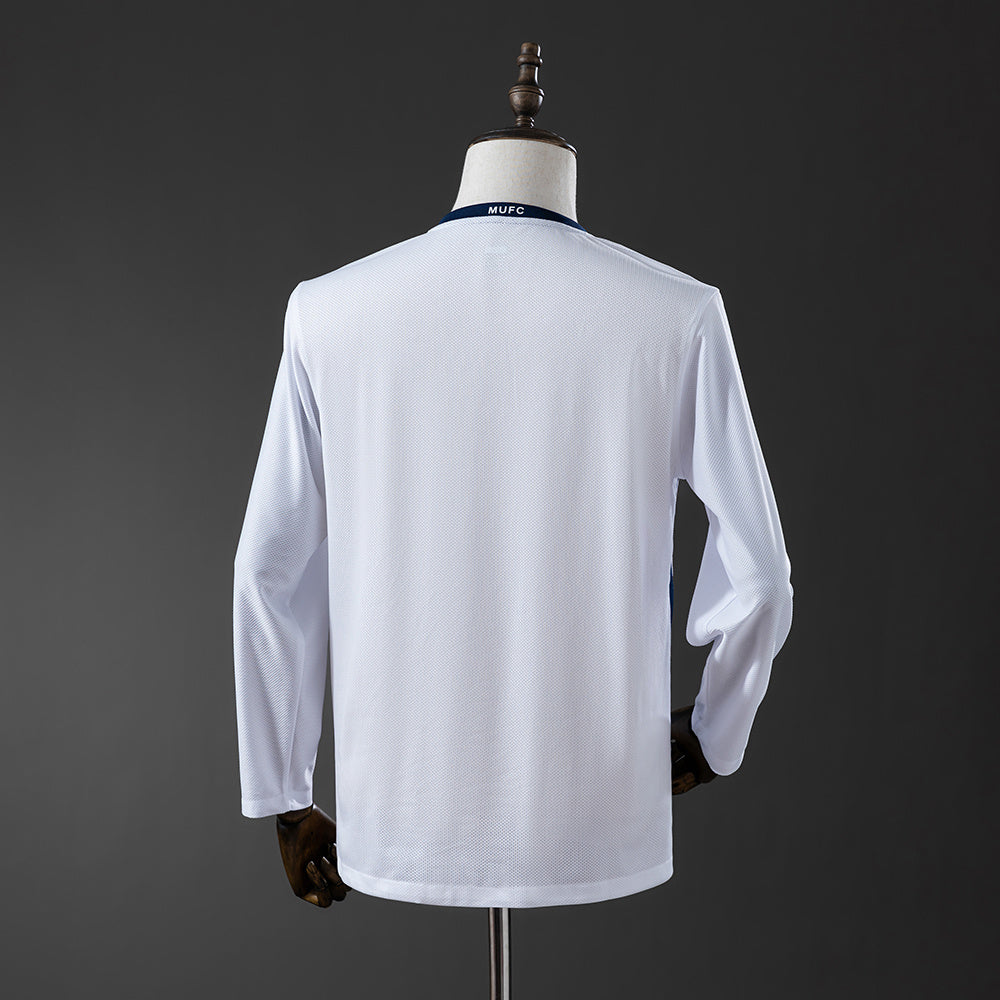 Maillot Rétro Manches Longues Manchester United Extérieur 2008-2009