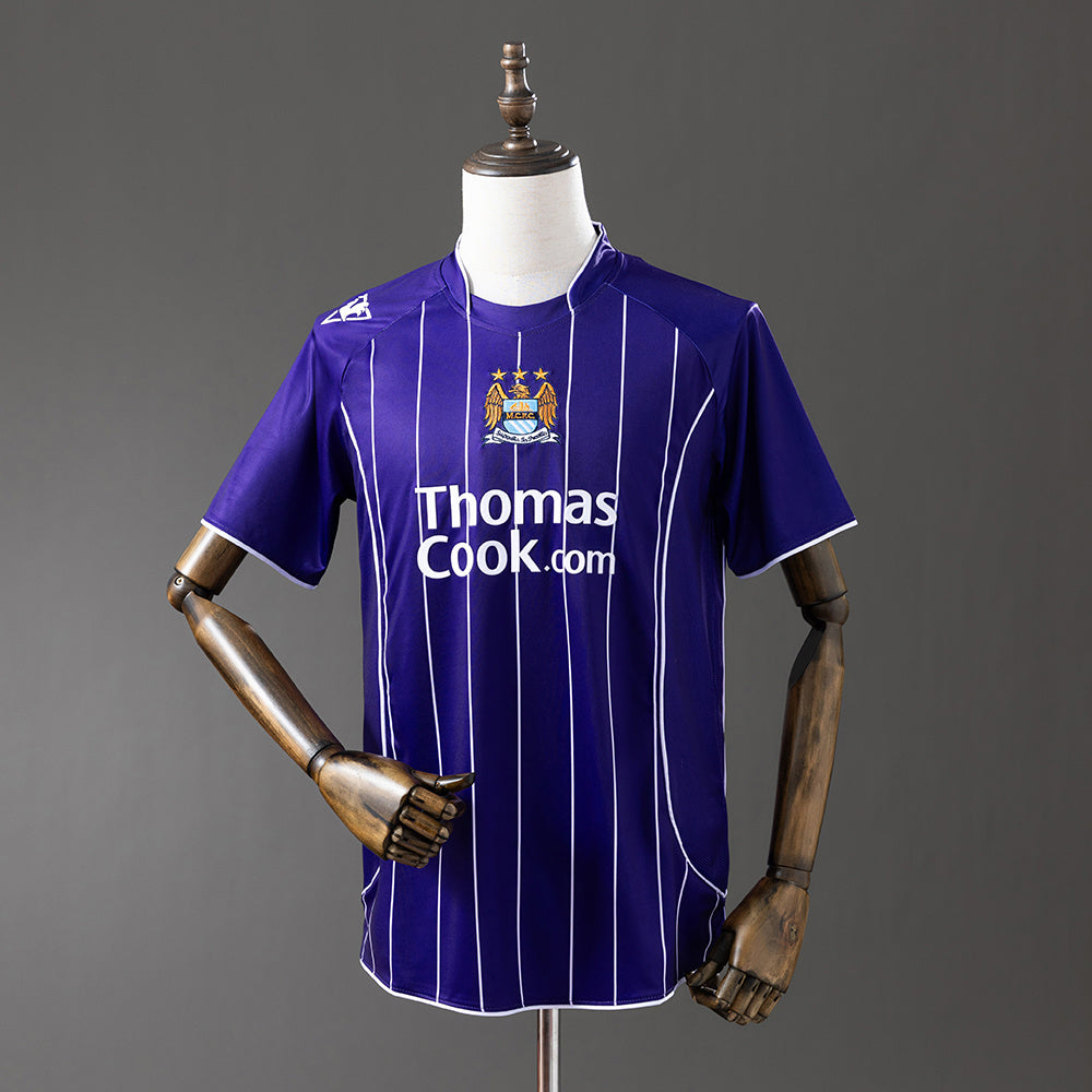 Maillot Rétro Manchester City Extérieur 2007-2008
