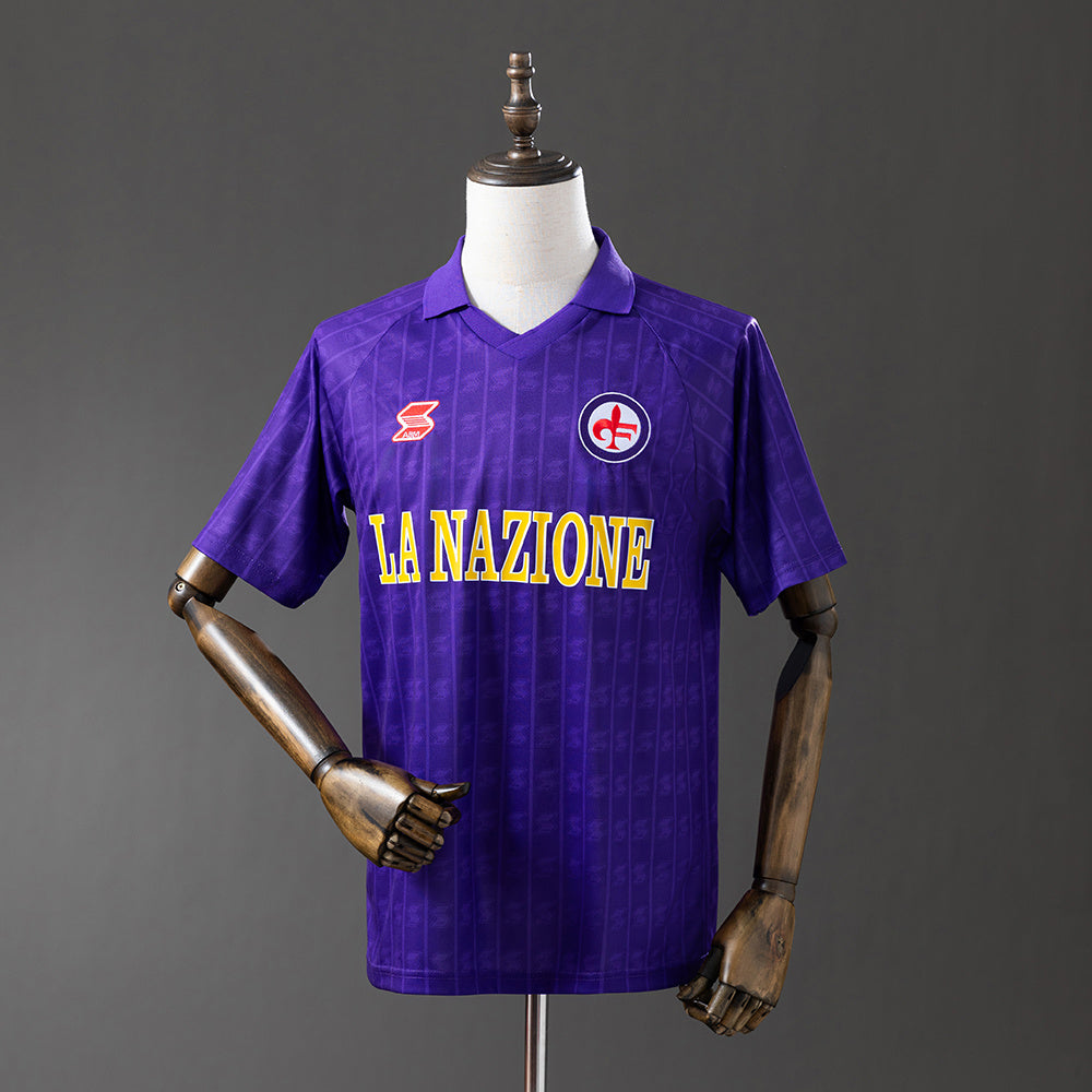 Maillot Rétro Fiorentina Domicile 1989-1990