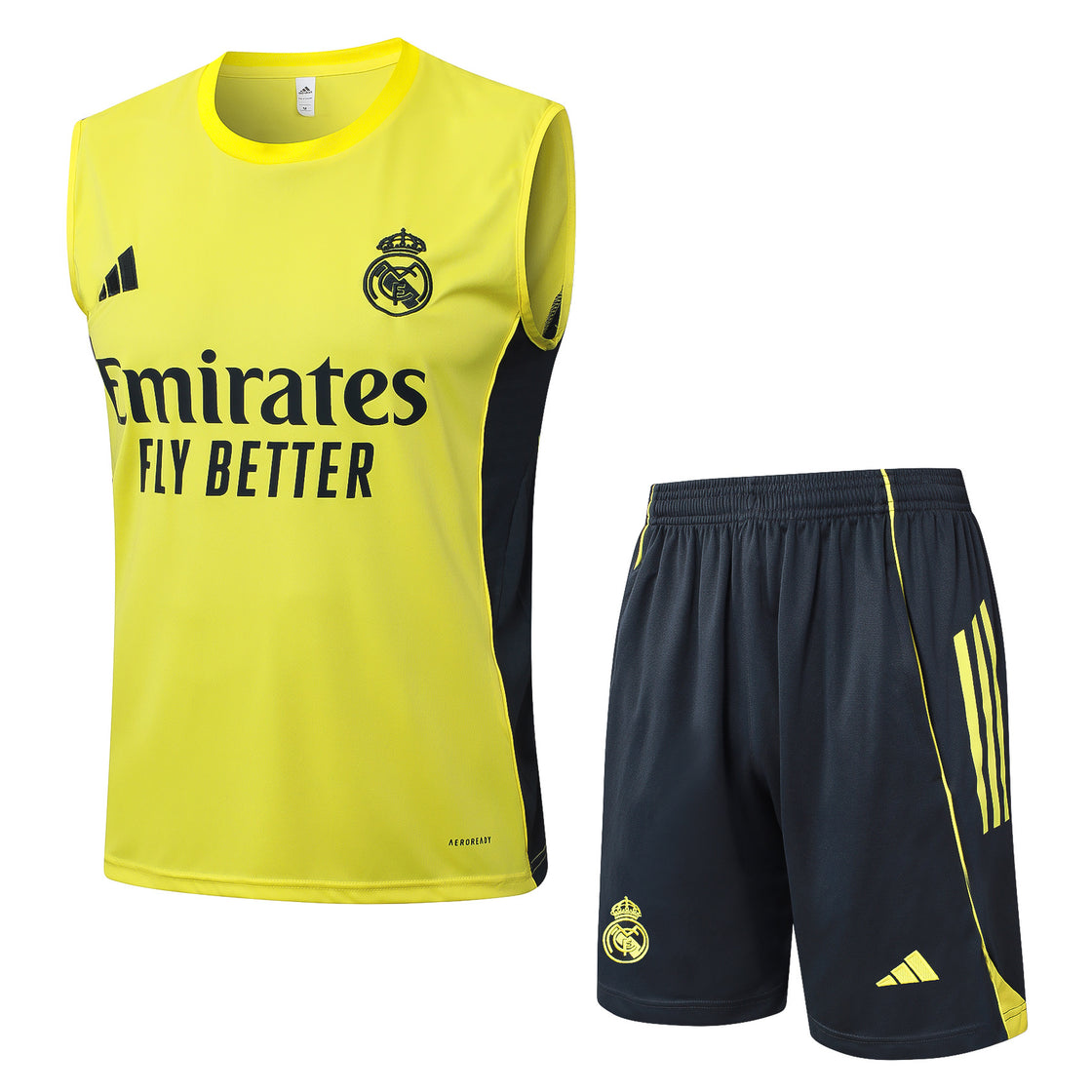 Kit Training Real Madrid Sans Manches 2025-2026