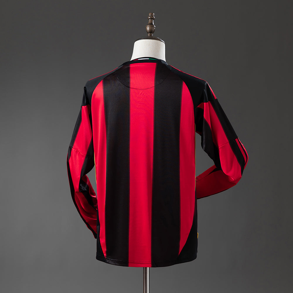 Maillot Rétro Manches Longues AC Milan Domicile 2010-2011