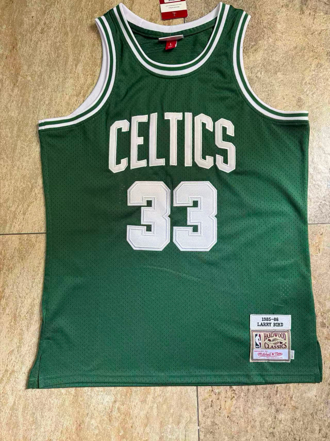 Maillot Boston Celtics Larry Bird Rétro 2024-2025