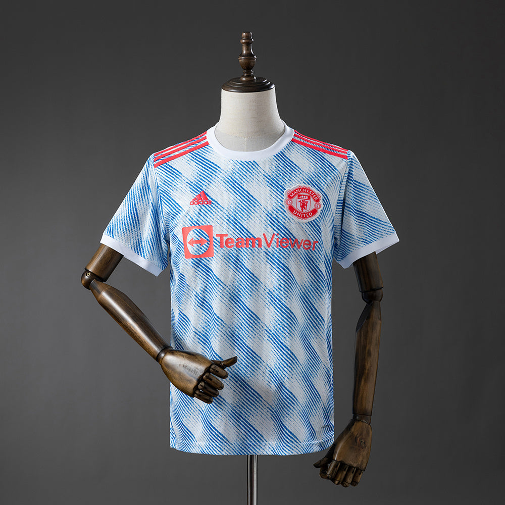 Maillot Rétro Manchester United Extérieur 2021-2022