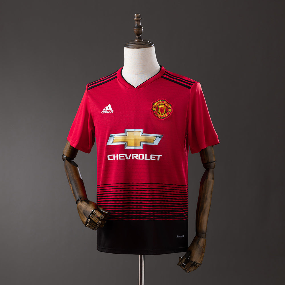 Maillot Rétro Manchester United Domicile 2018-2019