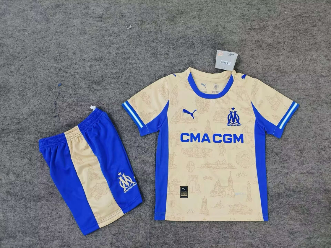 Kit Enfant Olympique De Marseille Édition Spéciale 2025-2026