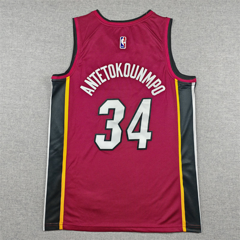 Maillot Miami Heat Giannis Antetokounmpo 2024-2025