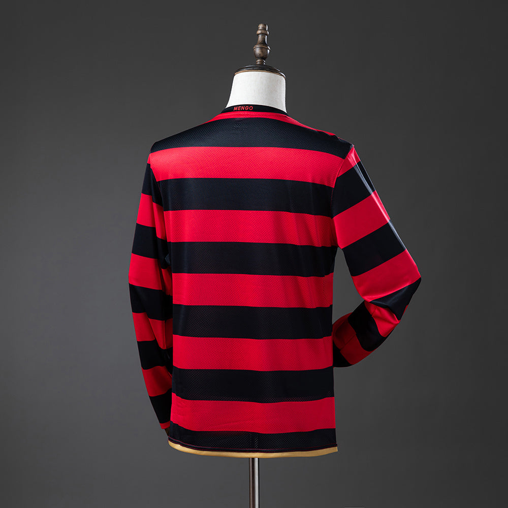 Maillot Rétro Manches Longues Flamengo Domicile 2008-2009