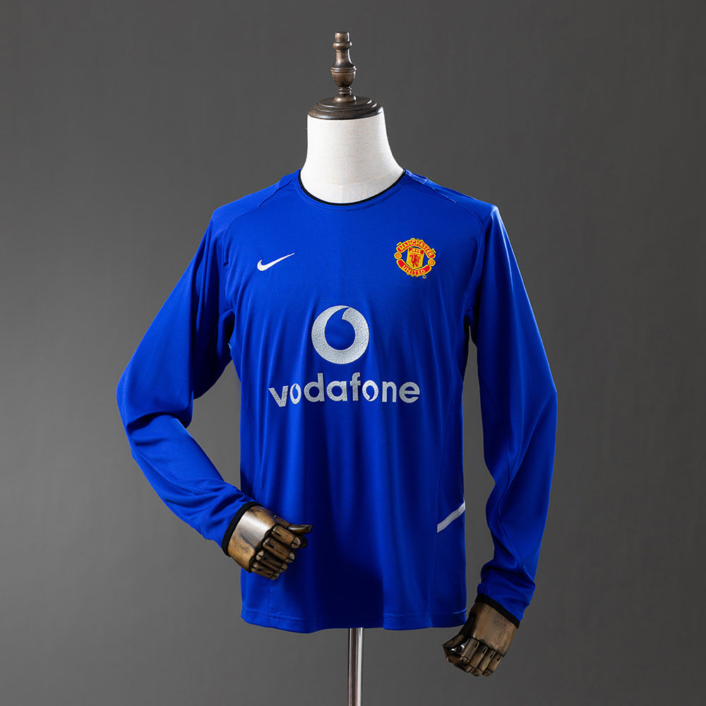 Maillot Rétro Manches Longues Manchester United Third 2002-2003
