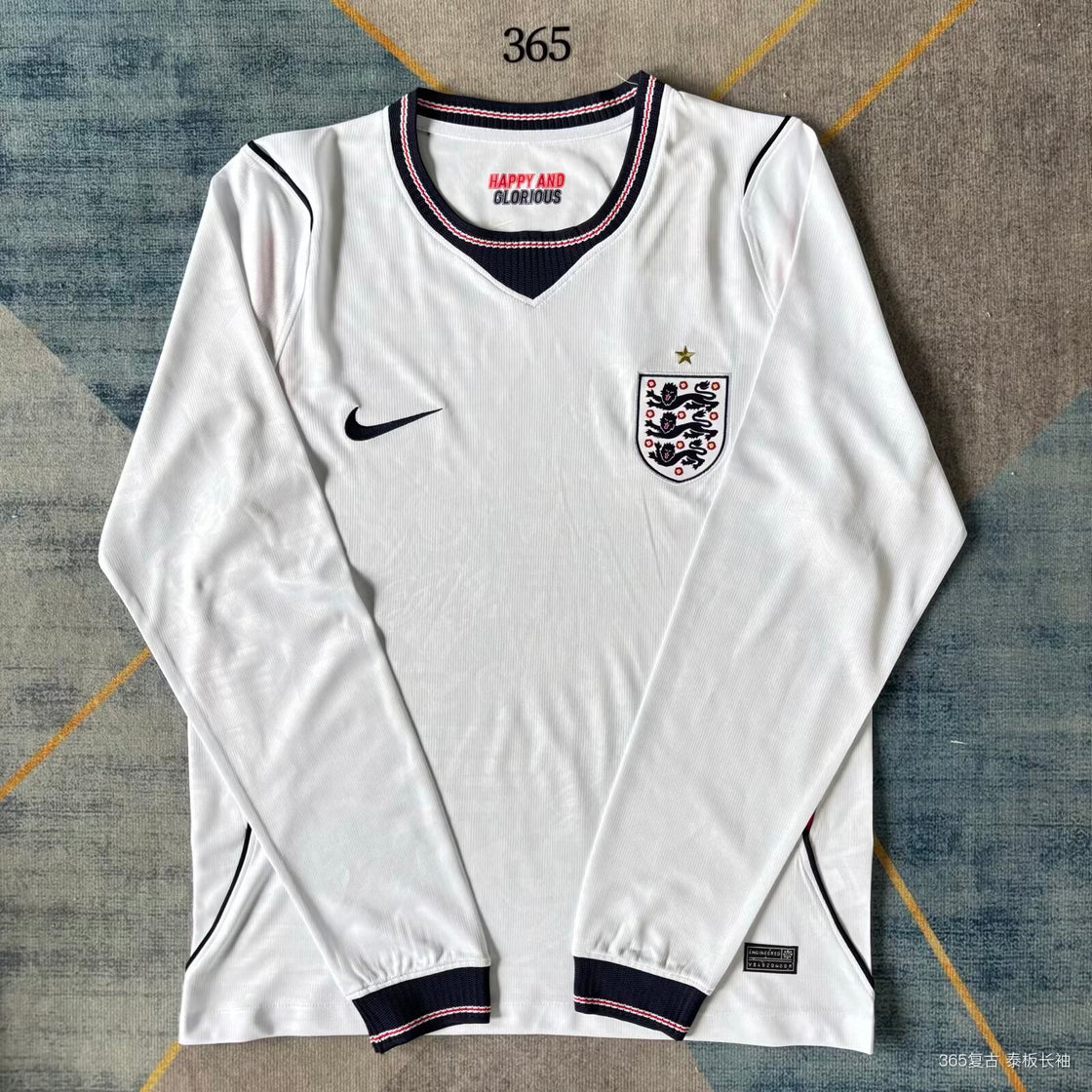 Maillot Angleterre Domicile Manches Longues 2026-2027