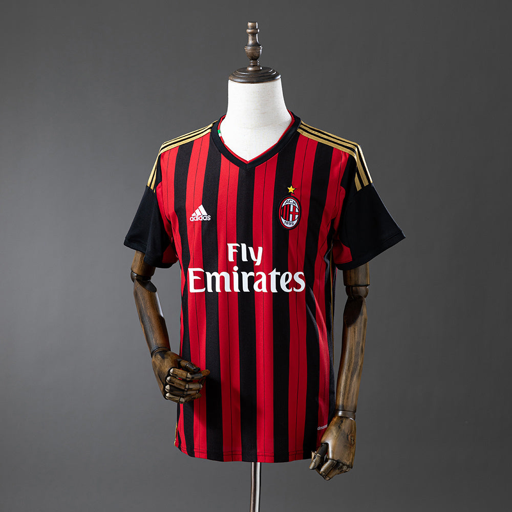 Maillot Rétro AC Milan Domicile 2013-2014