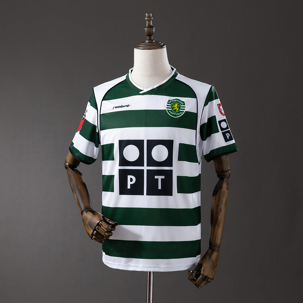 Maillot Rétro Sporting CP Domicile 2001-2002