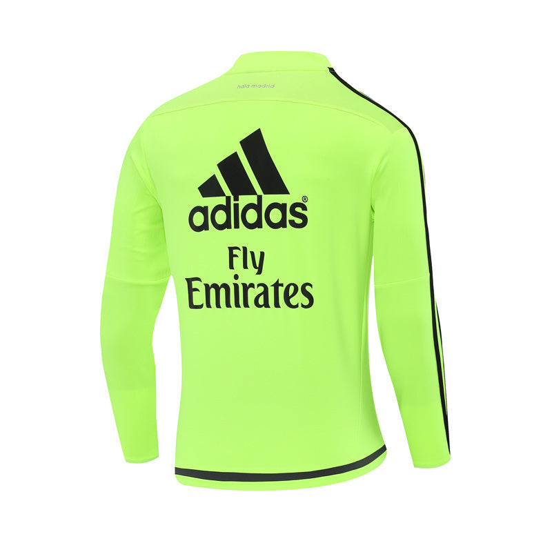 Pull Real Madrid Vert Fluo 2015-2016