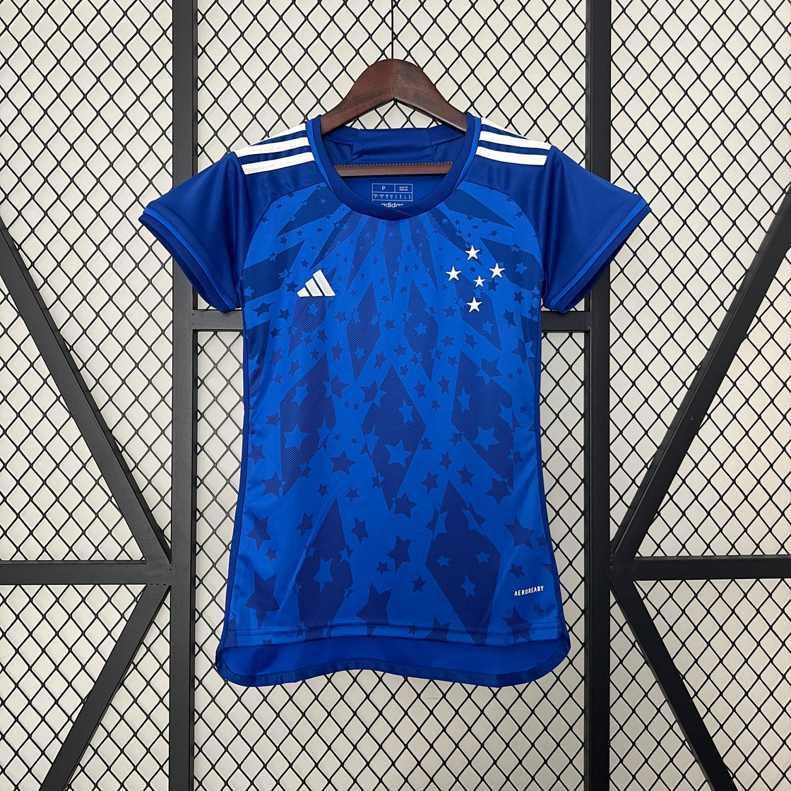 Maillot Cruzeiro Domicile Femme 2024-2025